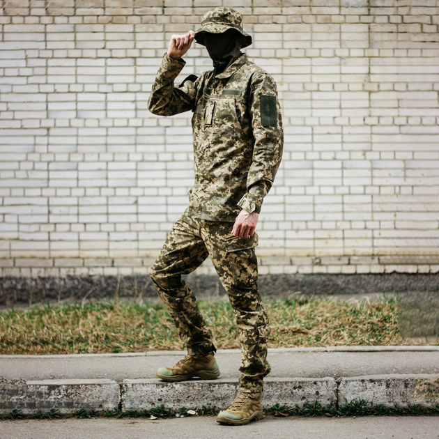 Военная форма ВСУ Летняя пиксель ММ14, тактическая форма пиксель Рип Стоп, размер 52 мужская армейская одежда для военных - изображение 1