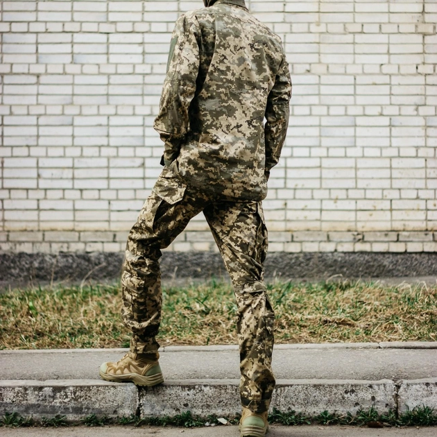 Військова форма ЗСУ Літня піксель ММ14, тактична форма піксель Ріп Стоп, розмір 48 армійський чоловічий одяг для військових - зображення 2