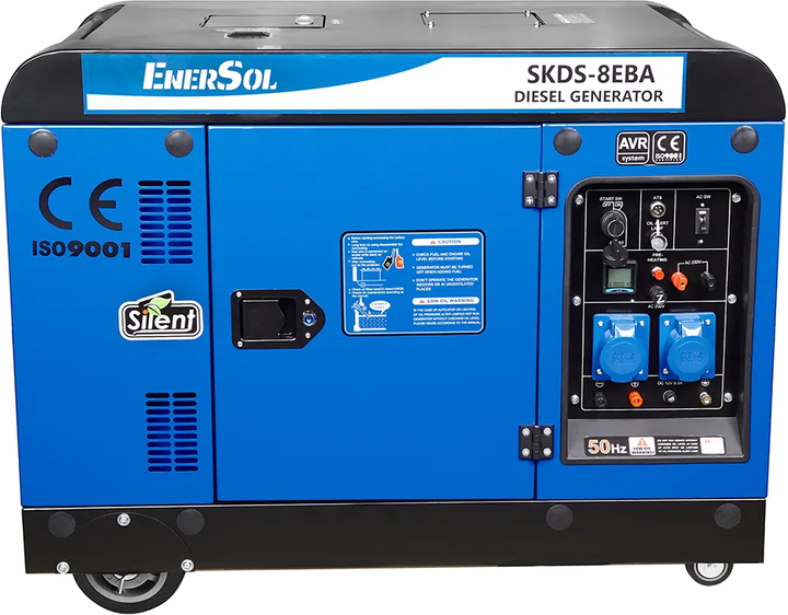 Генератор дизельний EnerSol SKDS-8EBA 7.5 кВт - зображення 1