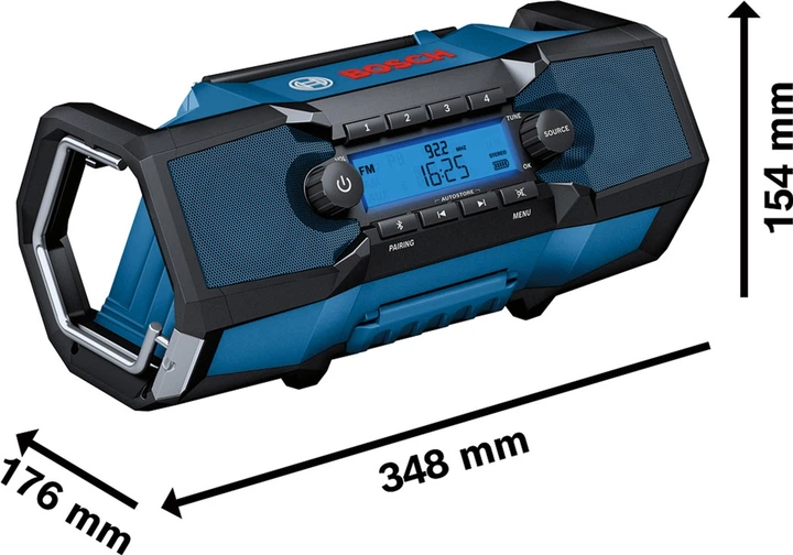 Радіоприймач Bosch GPB 18V-2 C Professional (4059952507811) - зображення 3