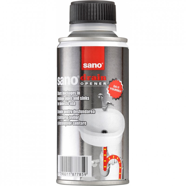 Средство для прочистки труб Sano Drain 200 г (7290011877859) – купить ...