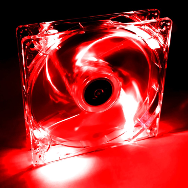 Кулер Akyga Fan 12 cm Transparent (AW-12A-BR) - зображення 3