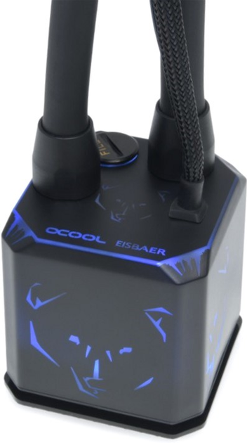 Система водяного охолодження Alphacool Eisbaer Aurora 280 Black (11729) - зображення 7