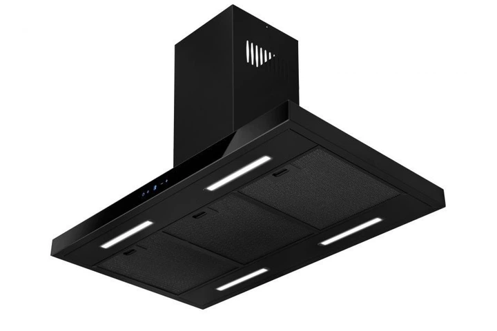 Вытяжка NORTBERG Sento Island Black Matt 90 Silent Kitchen Беcшумная - изображение 8