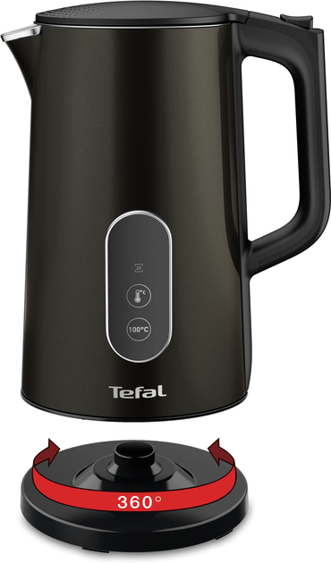 Електрочайник TEFAL DIGITAL KI831E10 - зображення 4