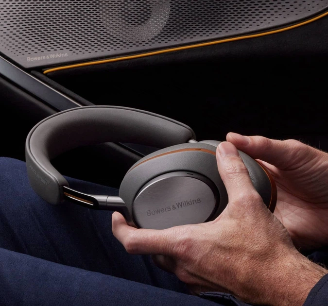 Навушники Bowers & Wilkins PX8 McLaren - Фото 6 Навушники Bowers & Wilkins PX8 McLaren - зображення 6