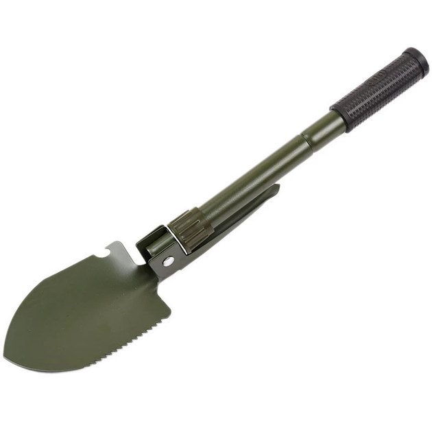 Тактична лопата 5 в 1 E-Tac TA-A1 + чохол складаний Green - зображення 1
