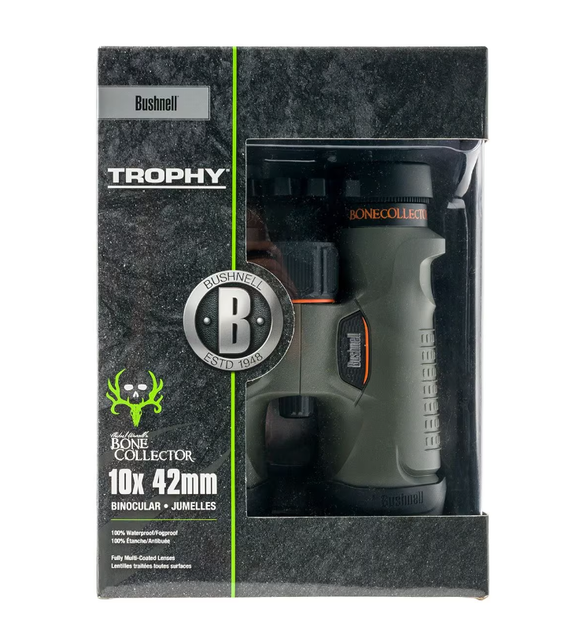 Бинокль Bushnell Trophy 10x42 Олива 334210 - изображение 7