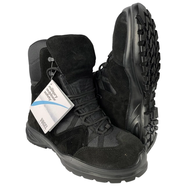 Чоловічі тактичні черевики Vogel чорні 45 розмір - зображення 1