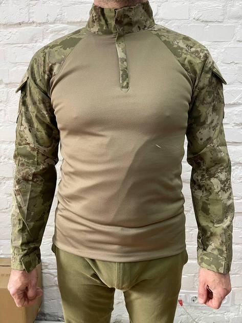 Армійська Кофта Убакс, камуфляж Олива, розмір XL, тактична сорочка Убакс - зображення 1