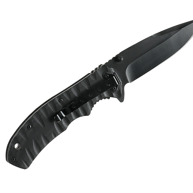 M-Tac нож складной Type 4 Black, армейский нож черный, тактический нож, складной нож, военный нож - изображение 2
