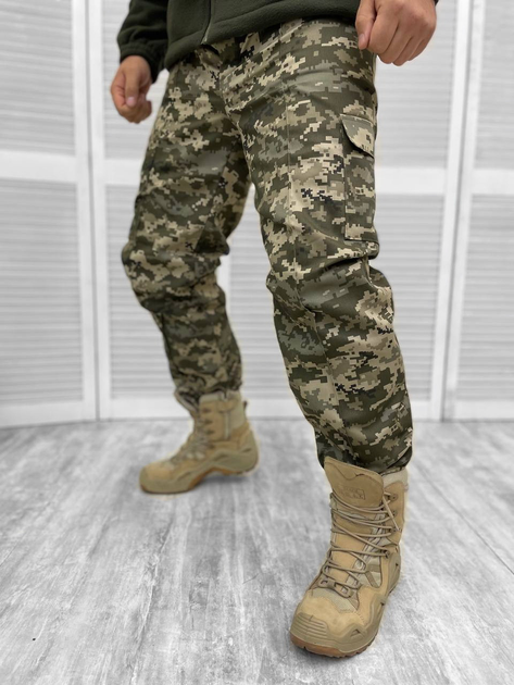 Зимние военные штаны пиксель XL - изображение 2