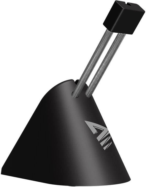 Тримач кабелю Savio Mouse Bungee Black (MB-01) - зображення 6