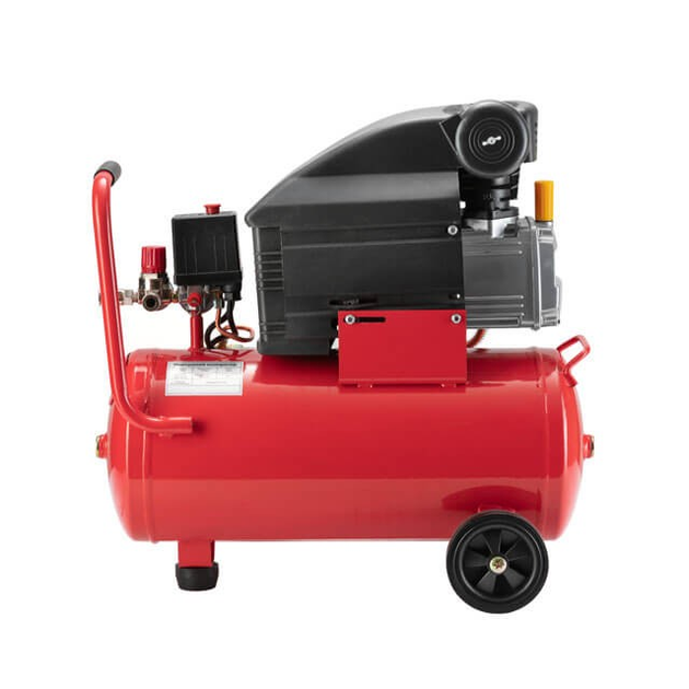 Компресор 24 л, 1500 Вт, 220 В, 8 атм, 206 л/хв. INTERTOOL PT-0010 - изображение 3