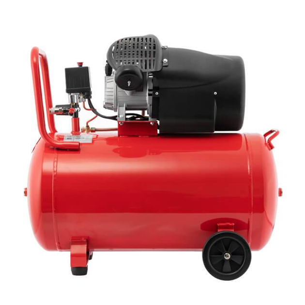 Компресор 100 л, 2.23 кВт, 220 В, 10 aтм, 354 л/хв, 2 циліндри INTERTOOL PT-0005 - изображение 3