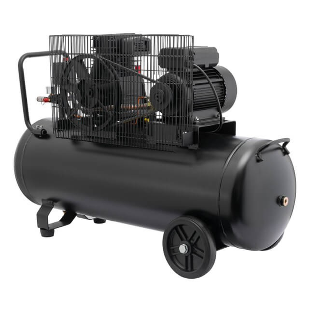 Компресор 100 л, 1.8 кВт, 220 В, 10 атм, 250 л/хв INTERTOOL PT-0012 - изображение 4