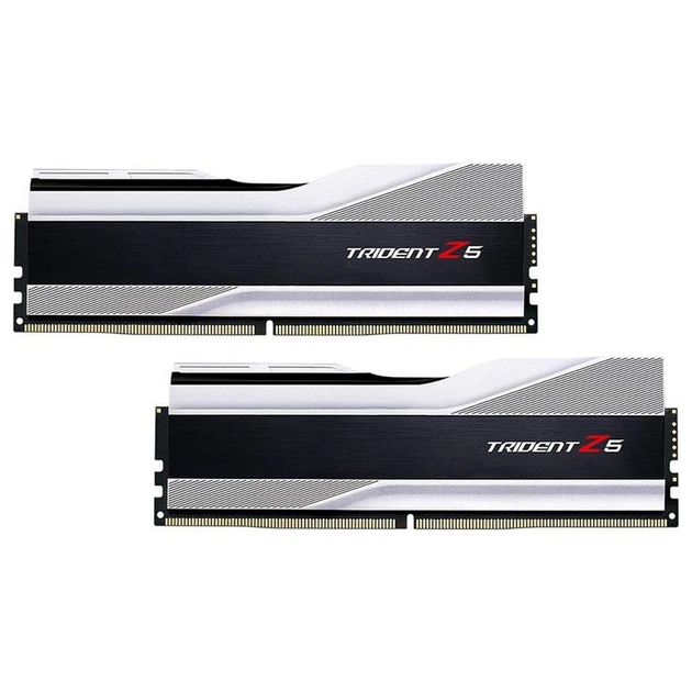 G.SKILL Trident Z5 RGB DDR5 16GB 2枚組 ОЗУ G.Skill DDR5 2x16GB 7800 Mhz Trident Z5 RGB Silver (F5
