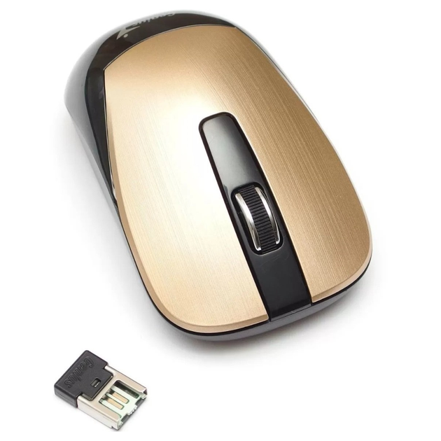 Мышь компьютерная Genius NX-7015-31030019402 беспроводная/1600 dpi Золотистый - изображение 3