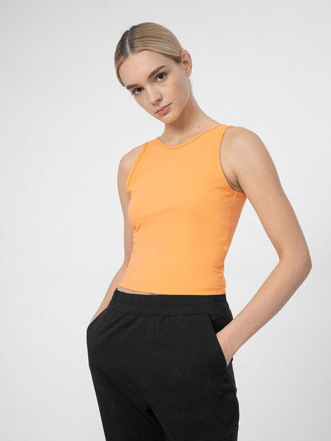 Топ жіночий 4F Tshirt F716 4FSS23TTSHF716-70S M Помаранчевий від Rozetka на платформі USKIDKA Акція на Топ жіночий 4F Tshirt F716 4FSS23TTSHF716-70S M Помаранчевий від Rozetka
