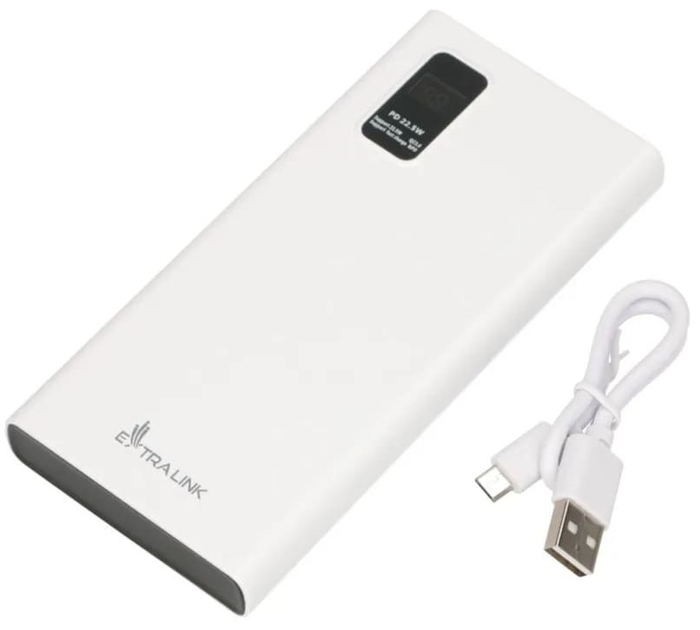 Powerbank Extralink EPB-067W 10000 mAh White - obraz 5