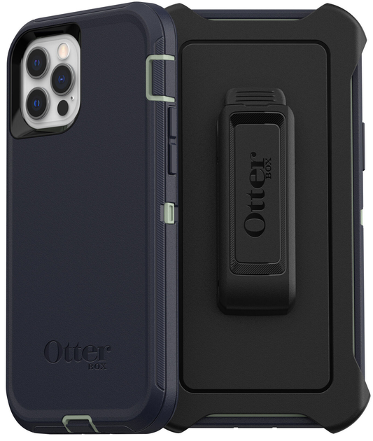 Чехол противоударный с клипсой OtterBox Defender 77-65402 для iPhone 12 ...