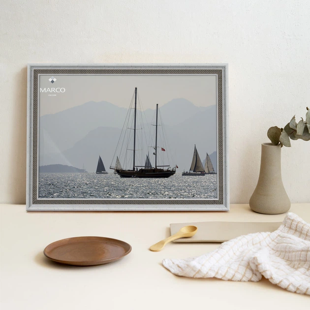 Фоторамка MARCO DECOR 2017N - 516 10х15 см, серая с бронзой - Фото 1 Фоторамка MARCO DECOR 2017N - 516 10х15 см, серая с бронзой - изображение 1