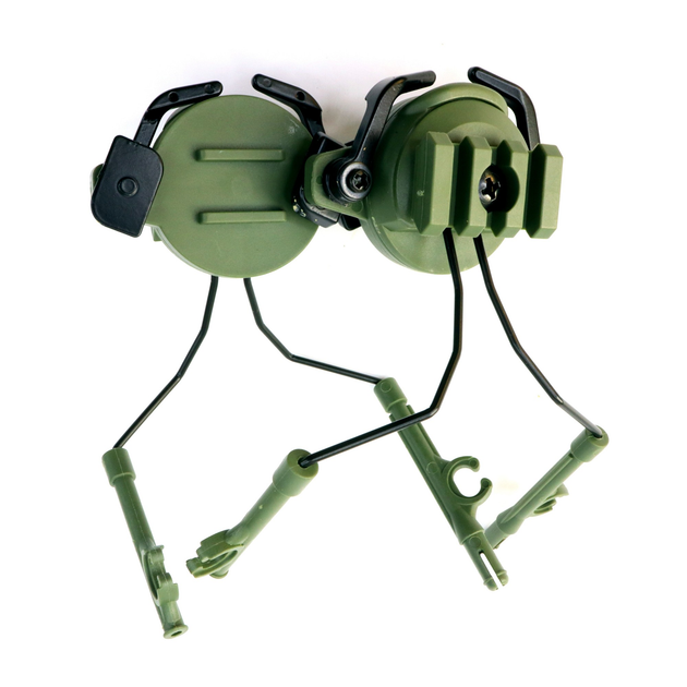 Адаптер для шлема OX Horn Headset Bracket для наушников Peltor Earmor Walkers (tan) олива - изображение 2