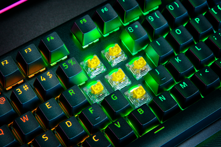 キーボード Razer BlackWidow V4 Pro Yellow Switch Razer BlackWidow V4 Pro Yellow Switch ブラックウィドウ
