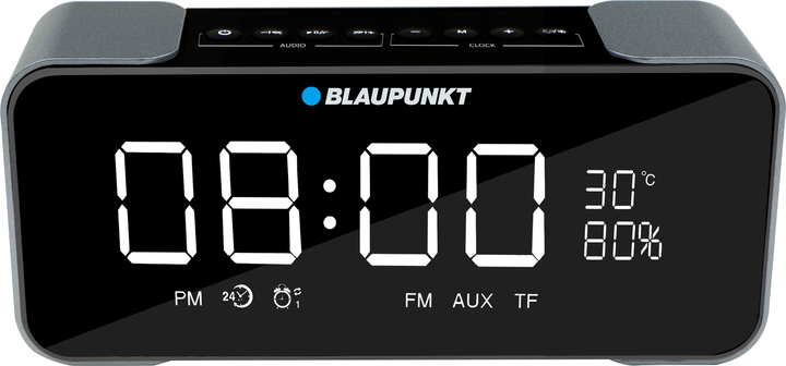 Głośnik przenośny Blaupunkt BT16CLOCK (AKGBLAGLO0013) - obraz 1
