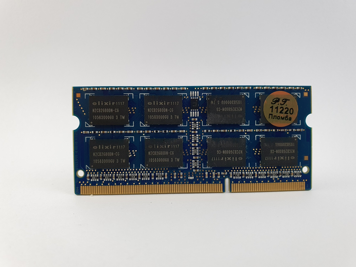 Оперативная память для ноутбука SODIMM Elixir DDR3 4Gb 1333MHz PC3 ...