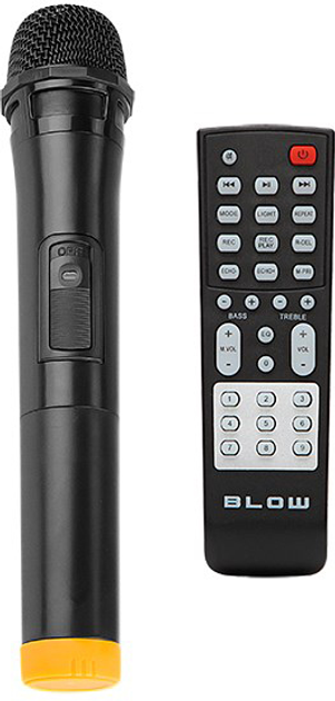 Głośnik przenośny Blow Bluetooth speaker Infinity microphone + remote control (AKGBLOGLO0044) - obraz 2