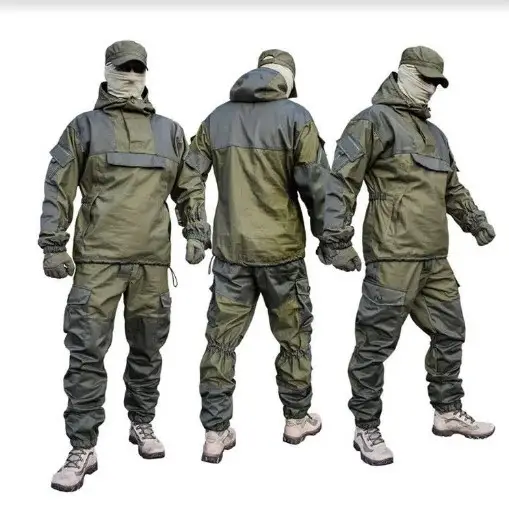 Тактичний костюм, військова форма ЗСУ Гірка куртка-анорак штани водонепроникний олива р.M-L 5-6 ріст - зображення 1