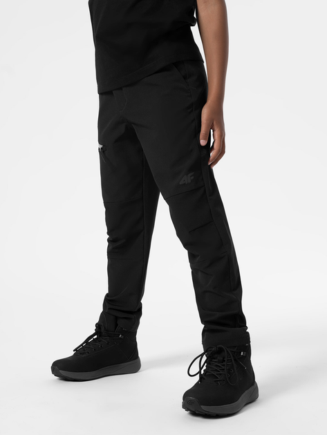 Штаны треккинговые детские 4F 4FJSS23TFTRM098-20S 140 см Черные ...