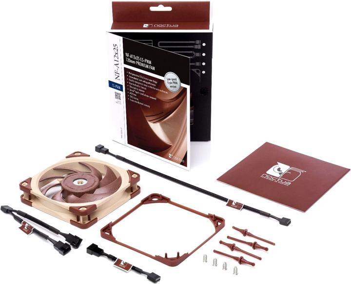 Кулер Noctua NF A12x25 LS-PWM (NF-A12X25 LS-PWM) - зображення 8