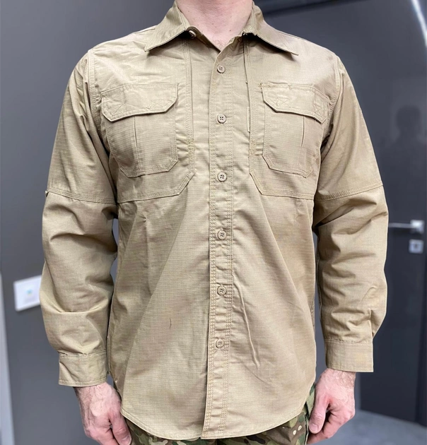 Армейская тактическая рубашка Yakeda Койот XL - изображение 1