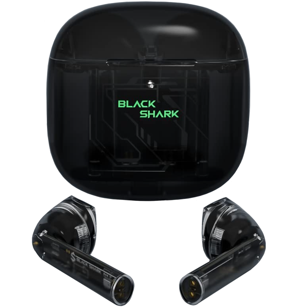 Бездротові навушники TWS Black Shark Lucifer T14 Black - Фото 3 Бездротові навушники TWS Black Shark Lucifer T14 Black - зображення 3