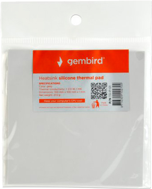 Термопрокладка Gembird TG-P-01 - зображення 2