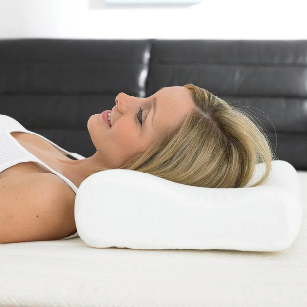Ортопедична подушка Comfort Memory Pillow 50x30x10 см - зображення 4