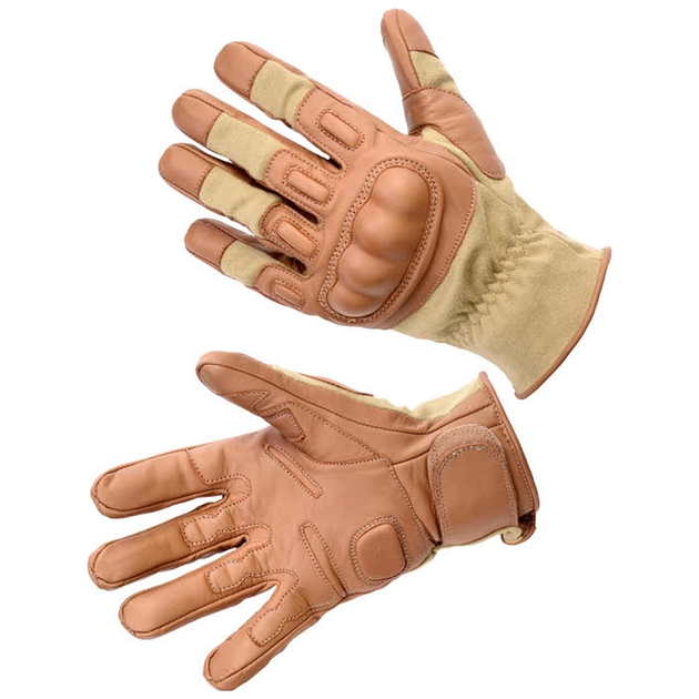 Тактические перчатки Defcon 5 Glove Nomex/Kevlar Folgore 2010 Coyote Tan M (D5-GLBPF2010 CT/M) - изображение 1