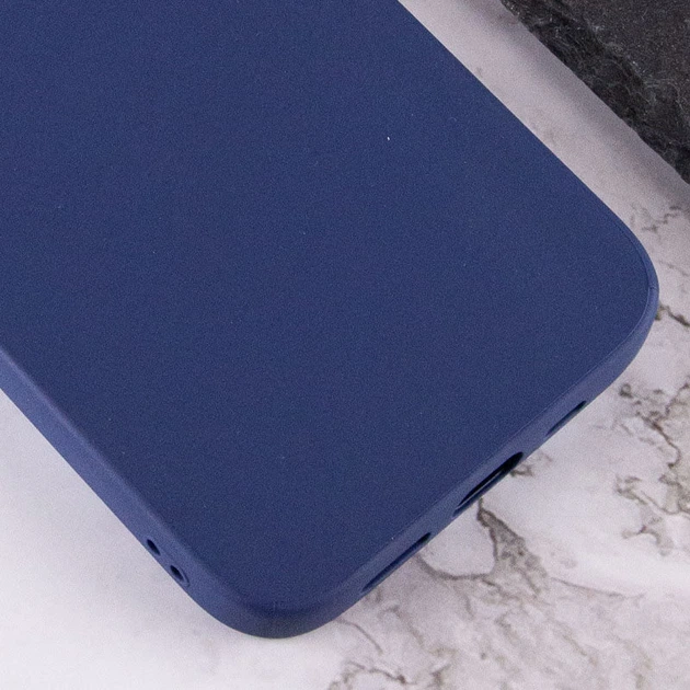 Силиконовый чехол Candy для Apple iPhone 14 Pro Max (6.7") Синий Без бренда - изображение 2