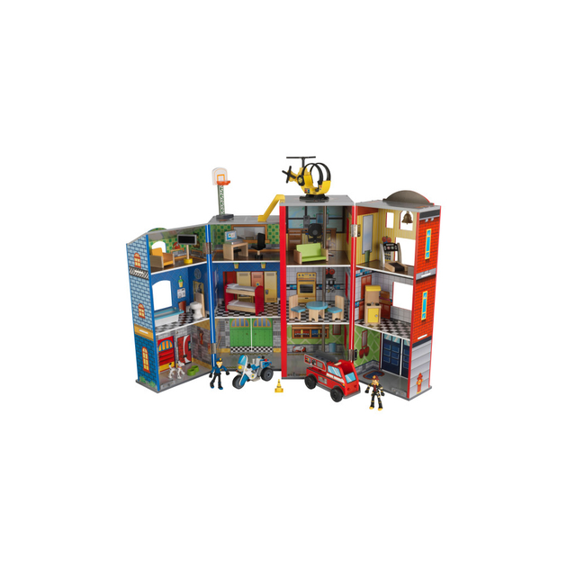 Kidkraft everyday heroes wooden hot sale playset