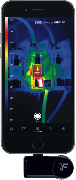 Камера тепловізійна Seek Thermal Compact Pro FF IOS LQ-AAAX - зображення 7
