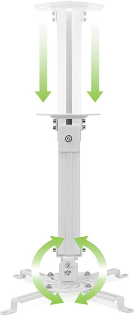 Кронштейн для проєктора TECHly ICA-PM 18S 38-58 см 13.5 кг (PITTHLUPR0001) - зображення 8