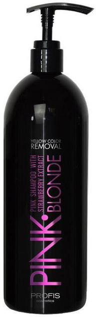 Шампунь розовый с экстрактом клубники Profis Pink Blond 1 л ...