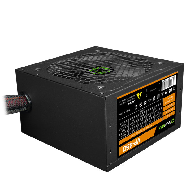Коробочный блок питания ATX GameMax VP-450 12В Черный - изображение 7