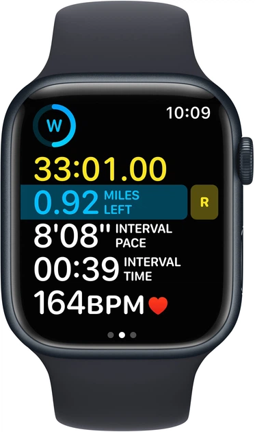 Смарт-часы Apple Watch Series 8 GPS 45mm Midnight Aluminium Case