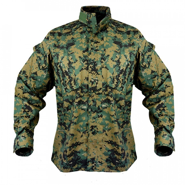 Униформа ACU - Polycotton Ripstop Helikon-Tex USMC Digital Woodland M-Regular - изображение 1