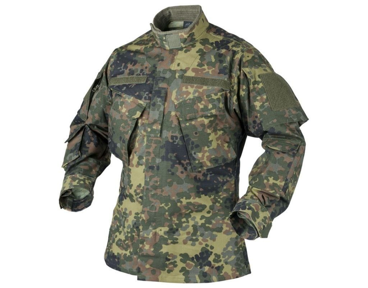 Китель унисекс (Рипстоп) TCU - NyCo Ripstop Helikon-Tex Flecktarn M/Regular Тактический - изображение 1