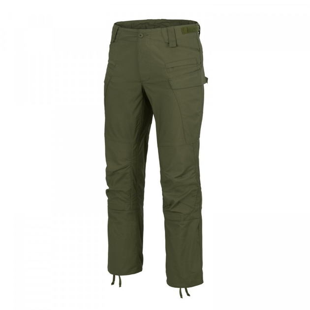 Штаны (поликоттон с эластаном и армированием Рипстоп) SFU Next MK2 - Polycotton Stretch Ripstop Helikon-Tex Olive Green XXXL/Regular Тактические мужские - изображение 1