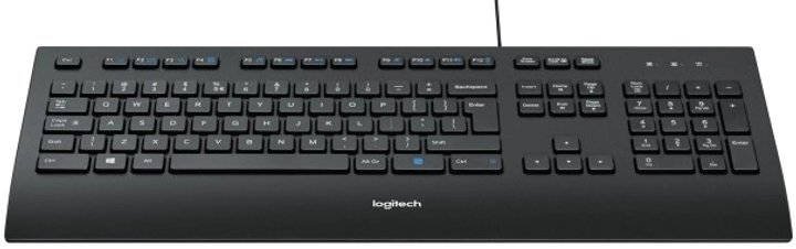 Klawiatura przewodowa Logitech K280e USB (920-005217) - obraz 1